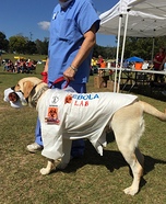 Ebola Lab Homemade Costume