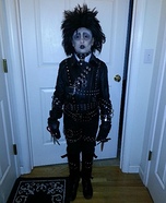 Edward Scissor Hands Costume for a Boy