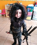 Edward Scissorhands Homemade Costume