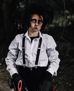 Edward Scissorhands Homemade Costume