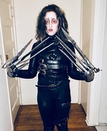 Edward Scissorhands Homemade Costume