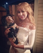 Edward ScissorPaws & Kim Boggs Homemade Costume