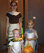 Egyptian Royalty Homemade Costume