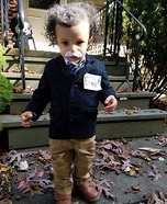 Einstein Baby Homemade Costume