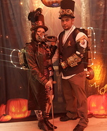 Electric Steampunk Homemade Costume