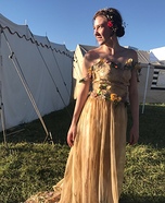 Elegant Flower Fairy Homemade Costume