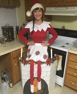 Elf on a Shelf Homemade Costume