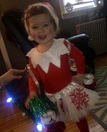 Elf on the Shelf Homemade Costume