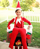 Elf on the Shelf Homemade Costume