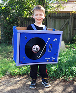 Elvis Record Player Homemade Costume