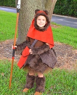 Emma the Ewok Homemade Costume