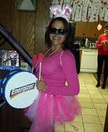 Energizer Bunny Homemade Costume