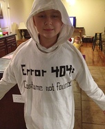 Error 404 - Costume Not Found!