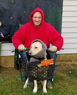 E.T. and Elliott Homemade Costume