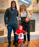 E.T. and his Crew Homemade Costume