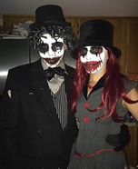 Evil Clowns Homemade Costume
