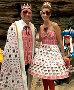 Evil King and Queen of Hearts Homemade Costume
