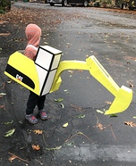 Excavator Homemade Costume