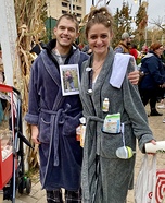 Exhausted Parents Homemade Costume