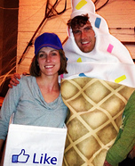 Facebook Like Box Costume