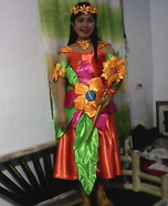 Fairy Queen of Flower Homemade Costume