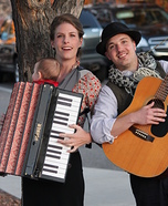 DIY matching costumes for babies and parents - Family Band with Accordion Baby Halloween Costume