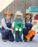 Farm Family Homemade Costume