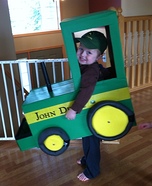 Farmer and his John Deere Homemade Costume