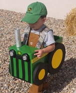 Farmer and his Tractor Homemade Costume