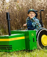 Farmer and his Tractor Homemade Costume