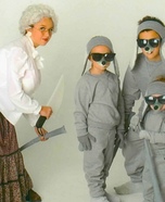 Farmers Wife and 3 Blind Mice Homemade Costume