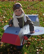 Fighter Pilot Baby Boy Homemade Costume