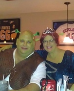 Fiona and Shrek Couple Costume