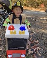 Fireman in Training Homemade Costume