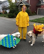 Fish & Chips Homemade Costume