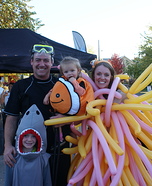 Fishy Family Homemade Costume