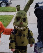 Five Nights at Freddy's Nightmare Bonnie Homemade Costume