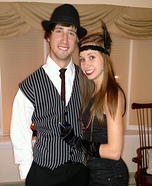 Flapper & Gangster Homemade Costume