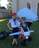 Flight Family Homemade Costume