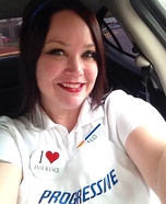 Flo, the Progressive Girl Homemade Costume