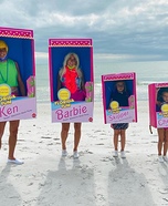 Florida Fun Covid edition Barbie Homemade Costume