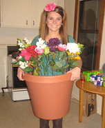 Homemade Flower Pot Costume