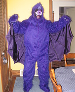 One-eyed One-horned Flying Purple Monster Costume