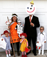 Food Court Family Costume