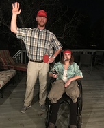 Forrest Gump and Lieutenant Dan Homemade Costume
