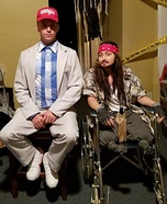 Forrest Gump and Lieutenant Dan Homemade Costume