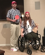 Forrest Gump and Lieutenant Dan Costume