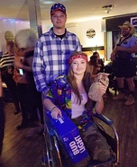 Forrest Gump and Lt. Dan Homemade Costume