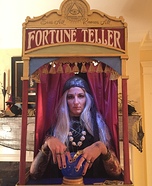 Fortune Teller Machine Homemade Costume