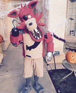 Foxy from Five Nightts at Freddy's Homemade Costume